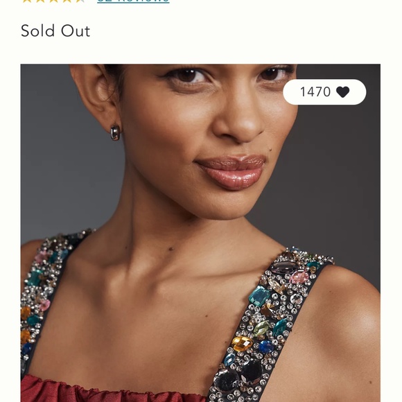 Anthropologie embellished mini bubble dress - Picture 2 of 5